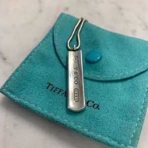 Tiffany & Co 1837 Bar Necklace